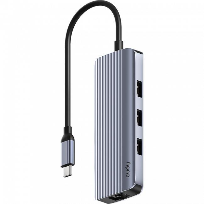 Концентратор USB Cudy UH606 — для бизнеса и офиса