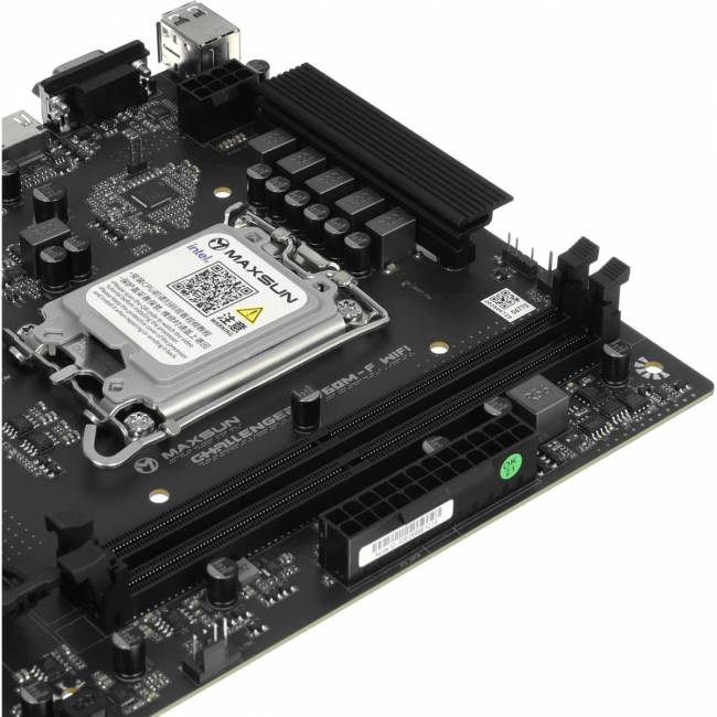 Материнская плата MAXSUN MS-Challenger B760M-F WIFI — для бизнеса и офиса