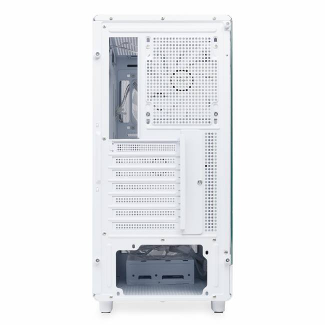 Корпус без блока питания HSPD M510-TGWH-ARGB — для бизнеса и офиса