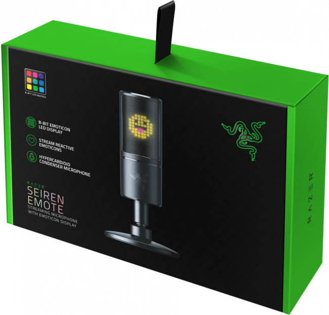 Микрофон Razer Seiren Emote Razer Seiren Emote — для бизнеса и офиса