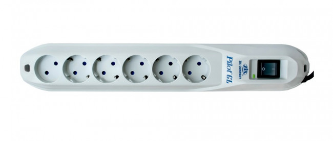 Сетевой фильтр Pilot GL 6 розеток (5 евро + 1 без заземления) 3 м ZIS Pilot GL (3 м, 6 розеток) Сетевой фильтр Pilot GL 6 розеток (5 евро + 1 без заземления) 3 м ZIS Pilot GL (3 м, 6 розеток)