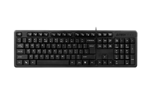 Клавиатура A4Tech KK-3 черный USB (KK-3 USB (BLACK)) A4Tech KK-3 USB (BLACK)