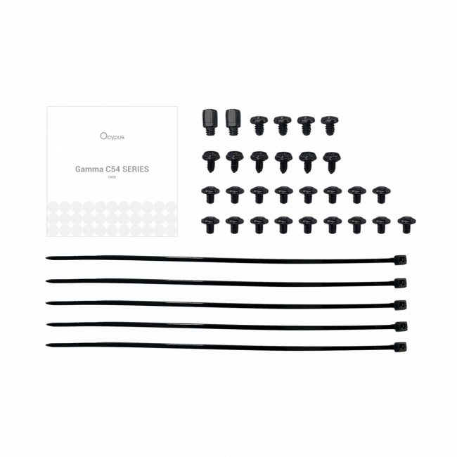 Корпус ПК без блока питания Ocypus Gamma C54 BK Black — для бизнеса и офиса