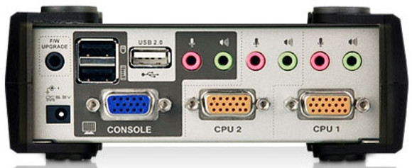 Переключатель консоли электронный, 2 порта PS/2 ATEN CS1732B