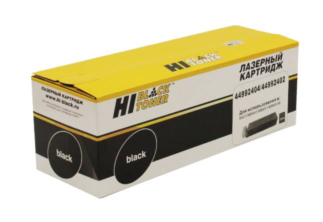 Тонер-картридж Hi-Black (HB-44992404/44992402) для OKI B401/MB441/451, 2,5K — для бизнеса и офиса
