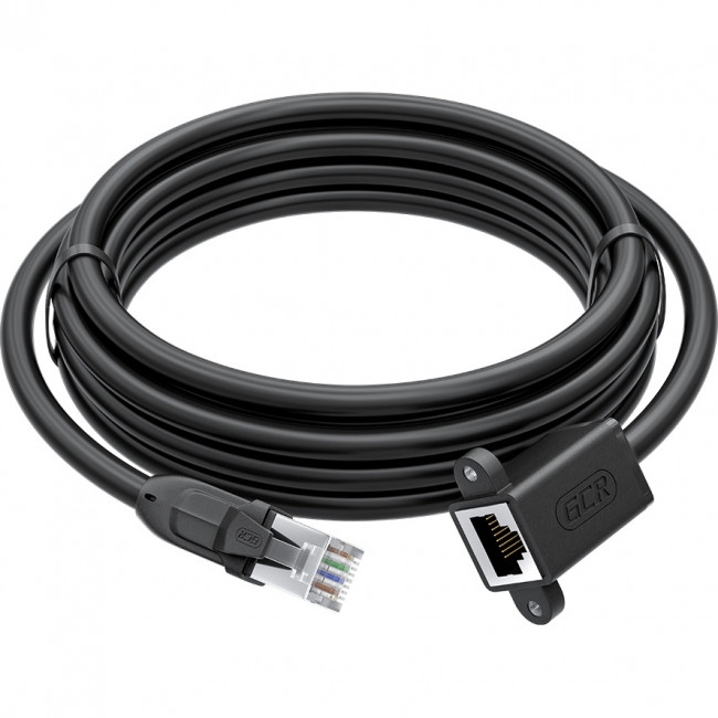 GCR Удлинитель PROF патч-корда прямой 5.0m, FTP медь, кат.6, 24 AWG, крепление под винт, никелированный коннектор, T568B, GCR-53719 Greenconnect GCR-53719 — для бизнеса и офиса GCR Удлинитель PROF патч-корда прямой 5.0m, FTP медь, кат.6, 24 AWG, крепление под винт, никелированный коннектор, T568B, GCR-53719 Greenconnect GCR-53719 — для бизнеса и офиса