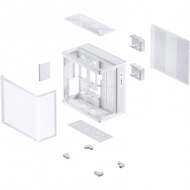 Корпус без блока питания JONSBO TK-4 White — для бизнеса и офиса Корпус без блока питания JONSBO TK-4 White — для бизнеса и офиса