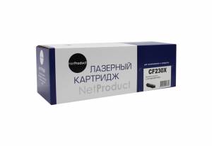 Тонер-картридж NetProduct (N-CF230X) для HP LJ Pro M203/MFP M227, 3,5K, с чипом