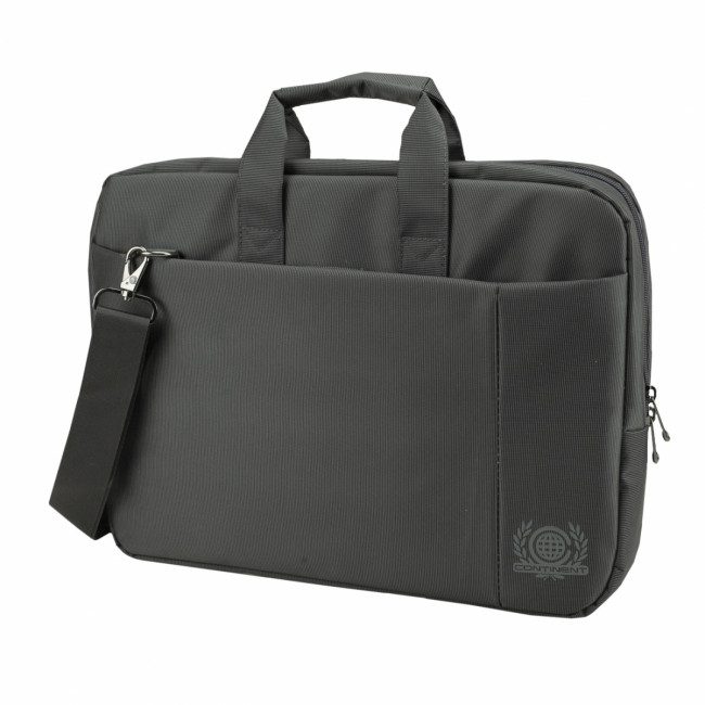 Сумка для ноутбука нейлон Continent CC-215 GR — для бизнеса и офиса