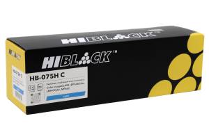 Картридж Hi-Black (HB-075H C) Canon Color imageCLASS LBP646Cdw/LB647Cdw/MF662, C, 2,5K