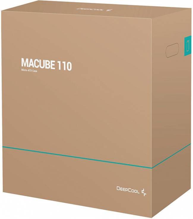 Корпус Deepcool R-MACUBE110-BKNGM1N-G-1 — для бизнеса и офиса