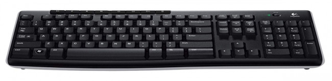 Клавиатура Logitech Wireless Keyboard K270 — для бизнеса и офиса Клавиатура Logitech Wireless Keyboard K270 — для бизнеса и офиса