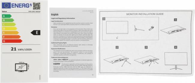 Монитор Dahua DHI-LM27-B201E — для бизнеса и офиса Монитор Dahua DHI-LM27-B201E — для бизнеса и офиса