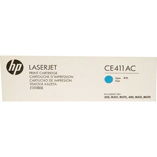 Тонер-картридж HP 305A Cyan LaserJet Contract Toner Cartridge (CE411AC)