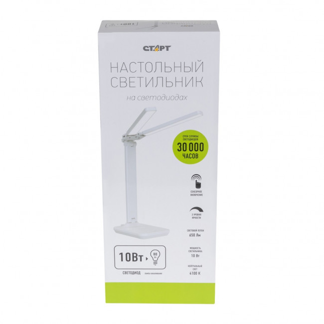 Светильник настольный светодиодный СТАРТ CT90 белый Светильник настольный светодиодный СТАРТ CT90 белый