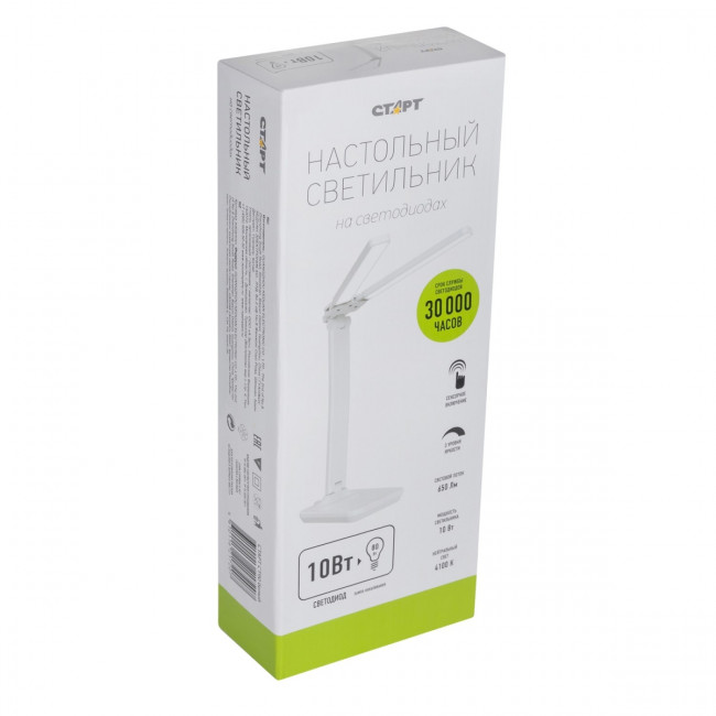 Светильник настольный светодиодный СТАРТ CT90 белый Светильник настольный светодиодный СТАРТ CT90 белый