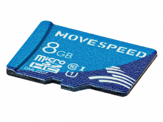 MicroSD 8GB Move Speed FT100 Class 10 без адаптера Move Speed YSTFT100-8GU1 — для бизнеса и офиса