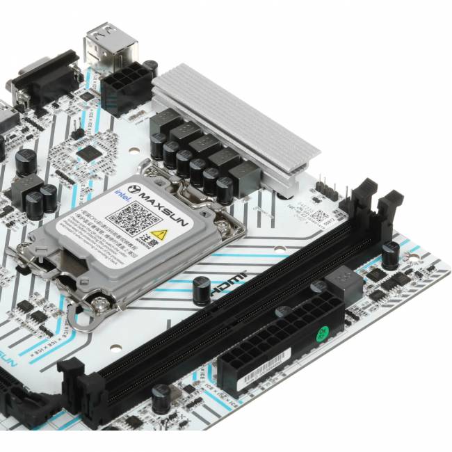 Материнская плата MAXSUN MS-B760M GAMING WIFI ICE — для бизнеса и офиса