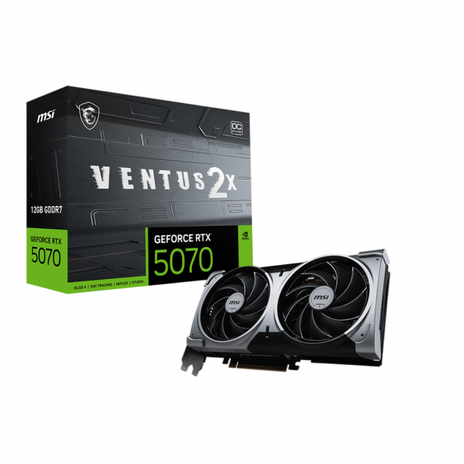 Видеокарта MSI GeForce RTX 5070 12G — для бизнеса и офиса Видеокарта MSI GeForce RTX 5070 12G — для бизнеса и офиса