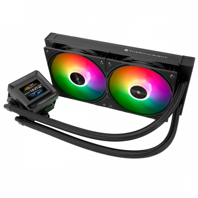 Водяное охлаждение для процессора Thermalright Frozen Warframe SE 240 ARGB Black — для бизнеса и офиса