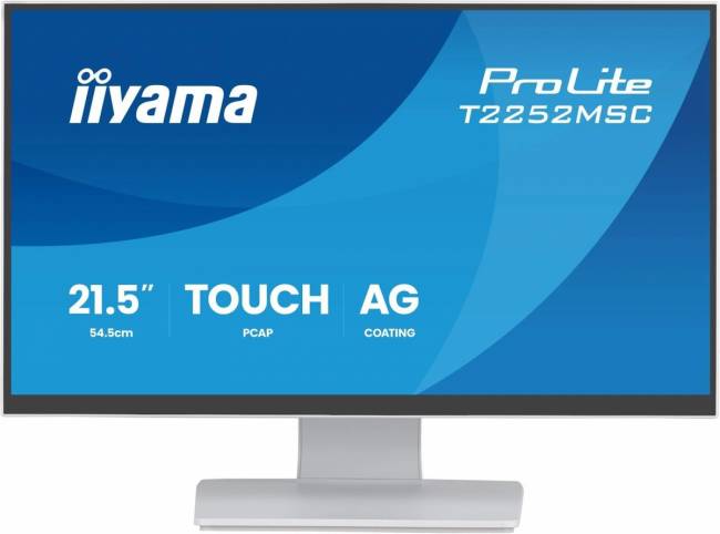 Монитор IIYAMA T2252MSC-W2AG — для бизнеса и офиса Монитор IIYAMA T2252MSC-W2AG — для бизнеса и офиса