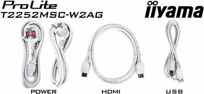 Монитор IIYAMA T2252MSC-W2AG — для бизнеса и офиса Монитор IIYAMA T2252MSC-W2AG — для бизнеса и офиса