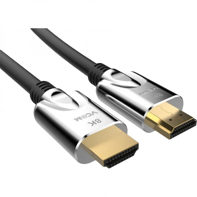 Кабель HDMI 19M/M,ver. 2.1, 8K@60 Hz 1.5m VCOM <CG862-1.5M> Кабель VCOM HDMI (m)/HDMI (m) - 1.5 м (CG862-1.5M)