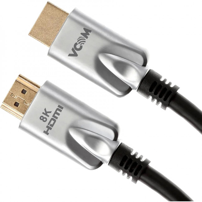 Кабель HDMI 19M/M,ver. 2.1, 8K@60 Hz 1.5m VCOM <CG862-1.5M> Кабель VCOM HDMI (m)/HDMI (m) - 1.5 м (CG862-1.5M)