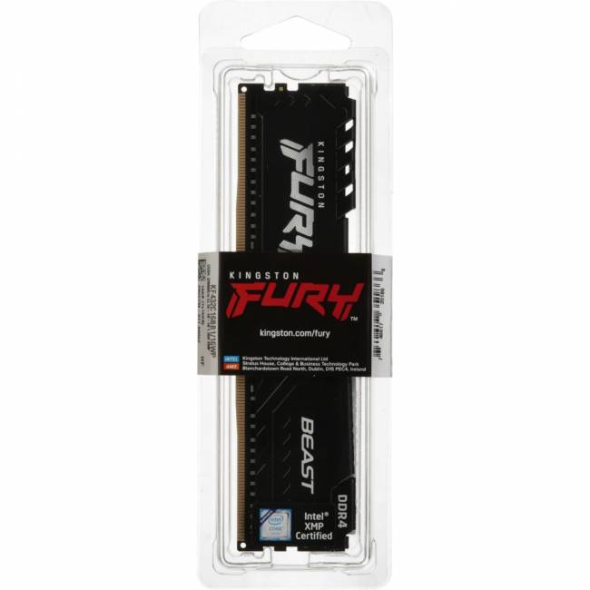 Память оперативная Kingston FURY Beast Black (KF432C16BB1/16WP) — для бизнеса и офиса