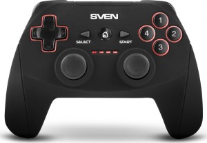 Беспроводной геймпад SVEN GC-2040 (11 кл. 2 мини-джойстика, D-pad, Soft Touch, PC/PS3/Xinput) Sven GC-2040 Беспроводной геймпад SVEN GC-2040 (11 кл. 2 мини-джойстика, D-pad, Soft Touch, PC/PS3/Xinput) Sven GC-2040