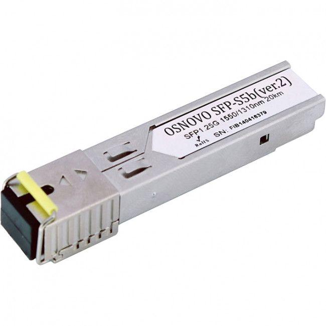 Трансивер OSNOVO SFP-S5b(ver.2) — для бизнеса и офиса