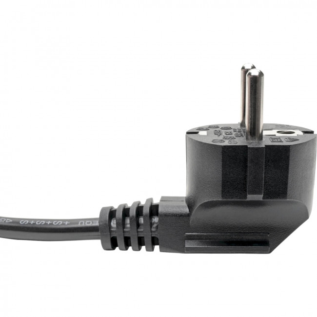 Кабель питания C13 to Schuko, 10A, 250V, 17 AWG, 1.8 метра ,черный Tripp Lite P054-006 — для бизнеса и офиса