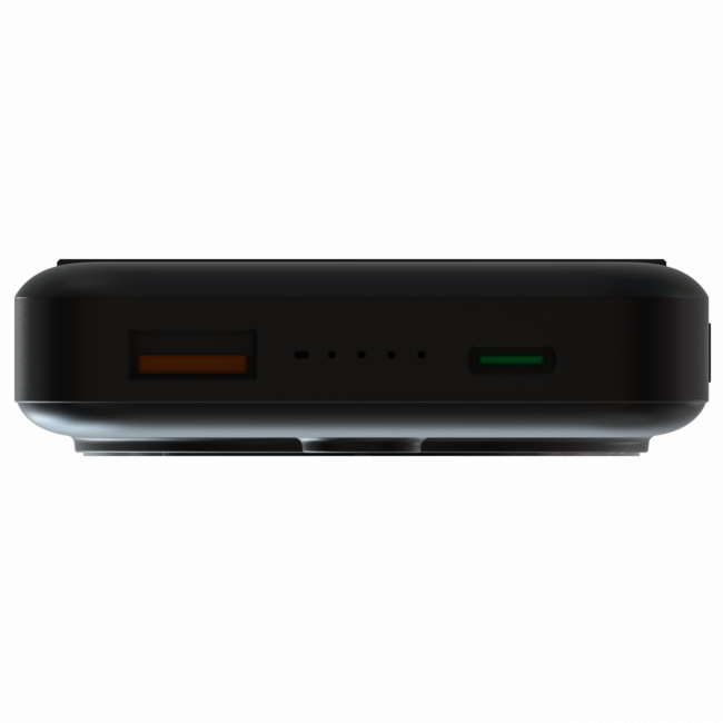 Портативный аккумулятор  TOLT Seg KW101 Black, 10000mAh, 22,5W, fast charging and PD, wireless, magnetic, black, CCC TÖLT KW101 Black — для бизнеса и офиса