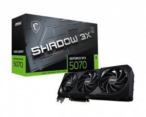Видеокарта MSI GeForce RTX 5070 12G SHADOW 3X OC