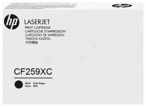 Тонер-картридж 59X для HP LJ M304/M404/MFP M428, 10К (O) чёрный CF259XC (белая коробка)