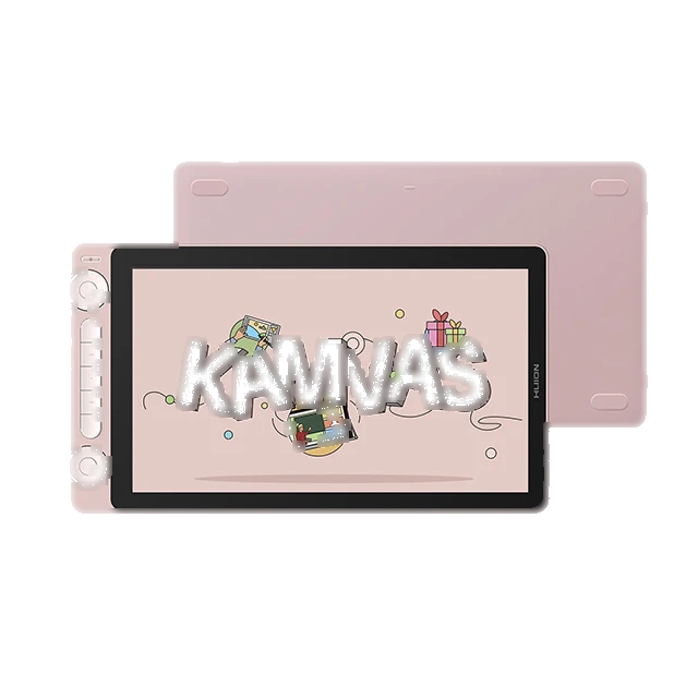 Интерактивный дисплей Сенсорный монитор Huion KAMVAS 13 Gen 3 Pink — для бизнеса и офиса