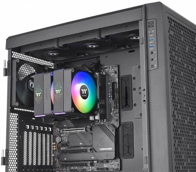 Устройство охлаждения(кулер) Thermaltake CL-P121-CA12SW-A — для бизнеса и офиса