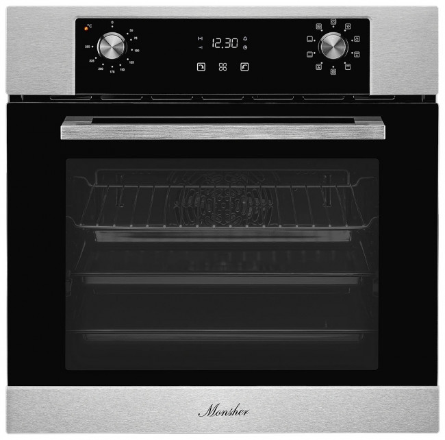 Встраиваемый электрический духовой шкаф MONSHER MONSHER MOE 6092 Acier Встраиваемый электрический духовой шкаф MONSHER MONSHER MOE 6092 Acier