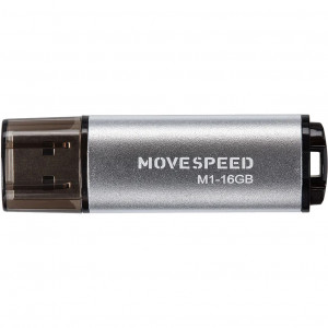 USB2.0 16GB Move Speed M1 серебро Move Speed 16GB M1 (M1-16G)
