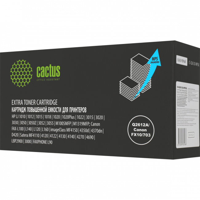 - Cactus CS-Q2612X-MPSXL — для бизнеса и офиса - Cactus CS-Q2612X-MPSXL — для бизнеса и офиса