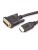Кабель HDMI AM/DVI(24+1)M, 1.5м, CU, 1080P@60Hz, VCOM <CG484G-1.5M> VCOM HDMI (m) - DVI-D (m)