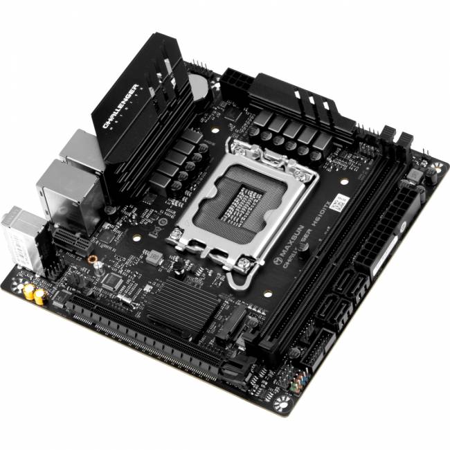 Материнская плата MAXSUN MS-Challenger H610ITX 2LAN V3 — для бизнеса и офиса