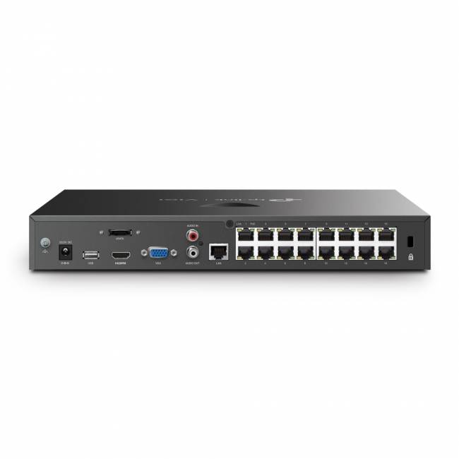 Сетевой видеорегистратор TP-Link VIGI NVR2016H-16MP — для бизнеса и офиса