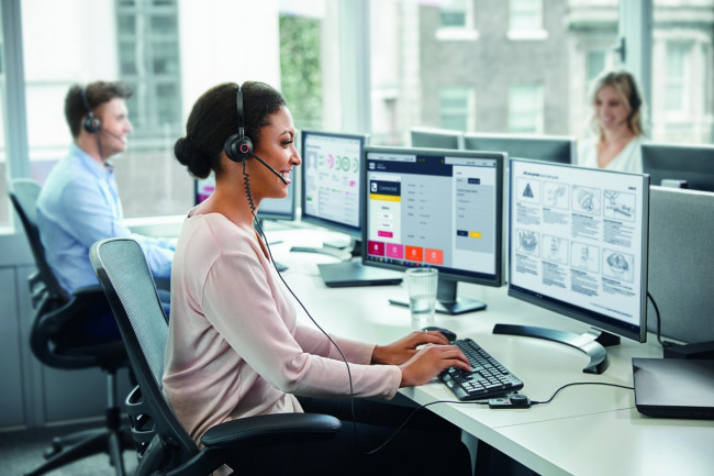 Гарнитура проводная Jabra Engage 50 Mono