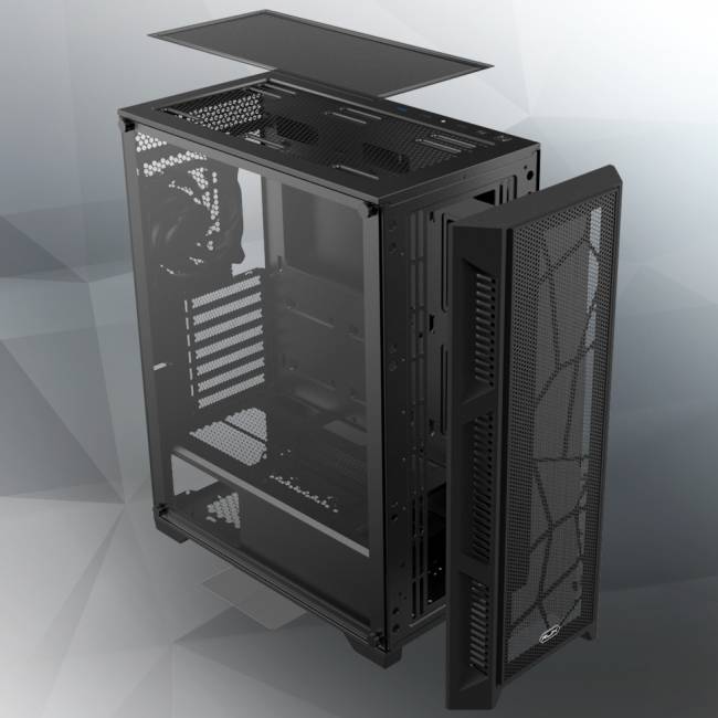 Корпус без блока питания RAIJINTEK 0R20B00247 — для бизнеса и офиса Корпус без блока питания RAIJINTEK 0R20B00247 — для бизнеса и офиса