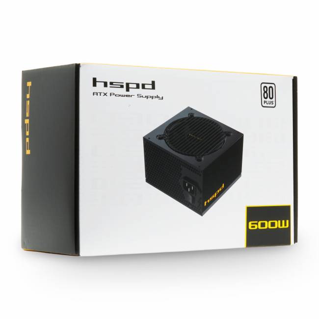 Блок питания HSPD HSK-600WN-BK — для бизнеса и офиса