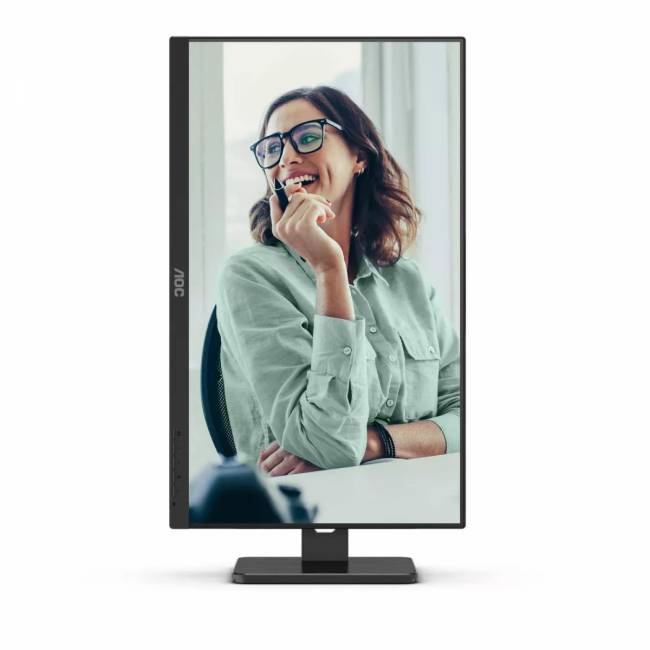 Монитор AOC Q27P3CV 27" 2560x1440, IPS, 75Hz, 20M:1, 250cd, 4 ms, 2xHDMI 1.4, DisplayPort 1.2, 4xUSB 3.2, DP+PD USB Type-C * 65W Speakers, RJ45, Height adj 150, pivot, VESA 100, 3Y, Black AOC Q27P3CV — для бизнеса и офиса Монитор AOC Q27P3CV 27" 2560x1440, IPS, 75Hz, 20M:1, 250cd, 4 ms, 2xHDMI 1.4, DisplayPort 1.2, 4xUSB 3.2, DP+PD USB Type-C * 65W Speakers, RJ45, Height adj 150, pivot, VESA 100, 3Y, Black AOC Q27P3CV — для бизнеса и офиса