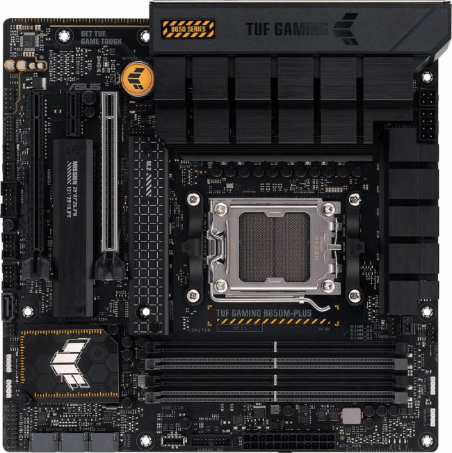 Материнская плата ASUS TUF GAMING B650M-PLUS — для бизнеса и офиса Материнская плата ASUS TUF GAMING B650M-PLUS — для бизнеса и офиса