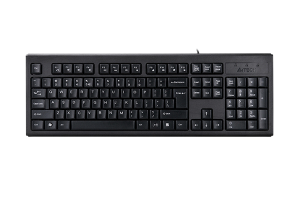 Клавиатура A4Tech KR-83 черный USB (KR-83 BLACK) A4Tech KR-83 BLACK