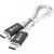 GCR Кабель USB 3.1 Type C-С  1.0m белый, 100W/20V/5A, M/M, TPE, AL сase черный, белый ПВХ, экран, армированный, GCR-50866 Кабель Greenconnect 1 м (GCR-50866) — для бизнеса и офиса